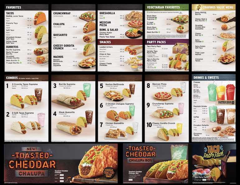 Vegan menu clearance taco bell